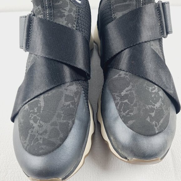 Sorel Women's Black Kinetic Sneak Slip-On High-Top Sneaker Shoes Size US 9.5 - Picture 7 of 11